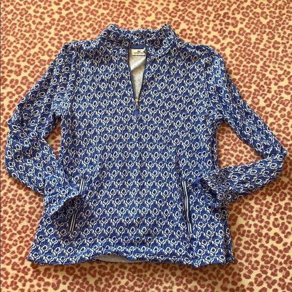 Vineyard vines 3/4 zip pullover - Picture 1 of 5